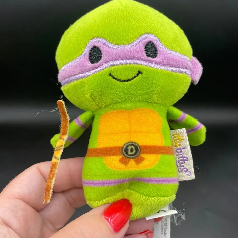 Hallmark Itty Bittys TMNT Teenage Mutant Ninja Turtles Donatello Leonardo Lot
